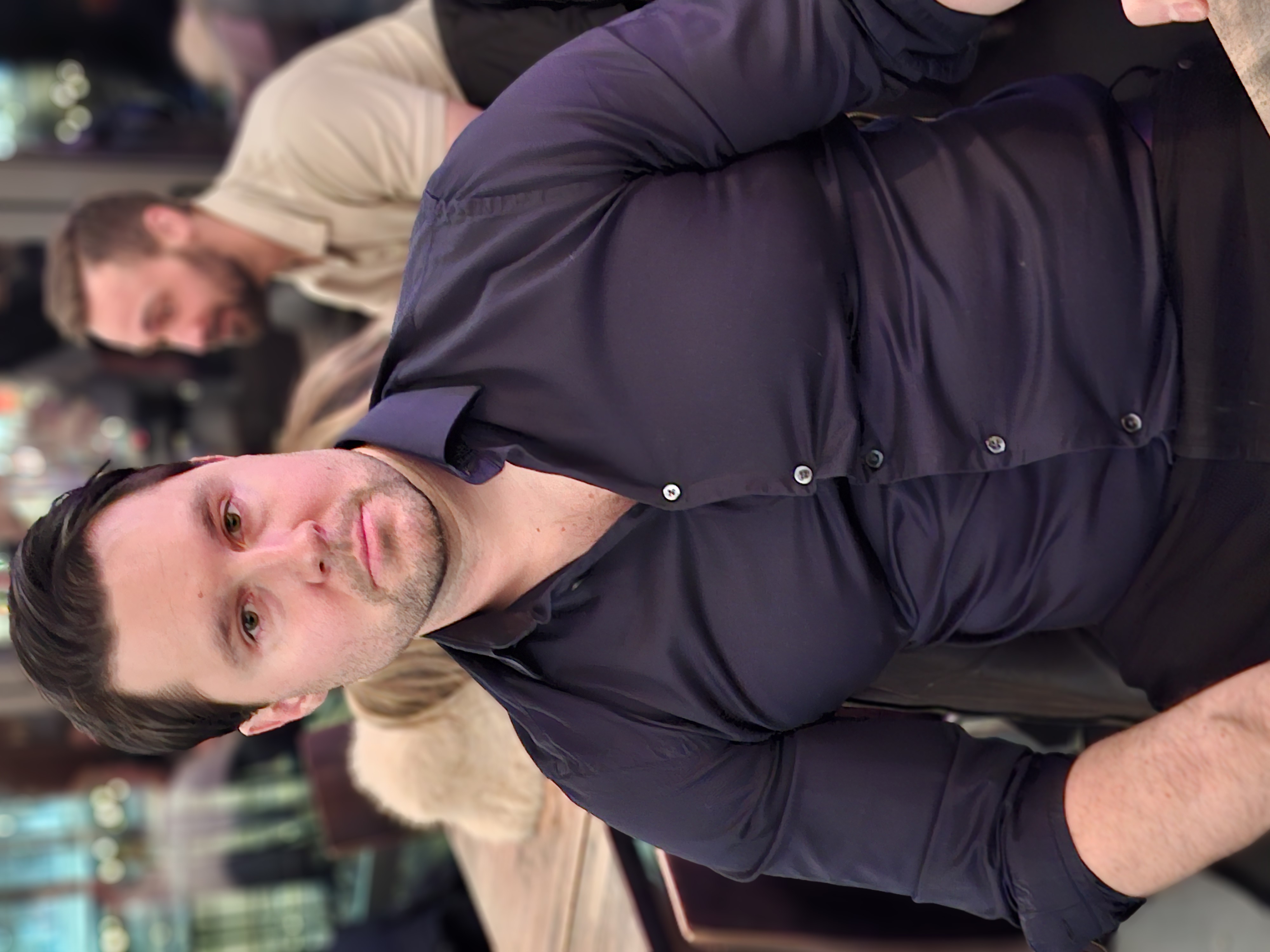 Viktor Ciganovic, Software Developer, posing for the camera